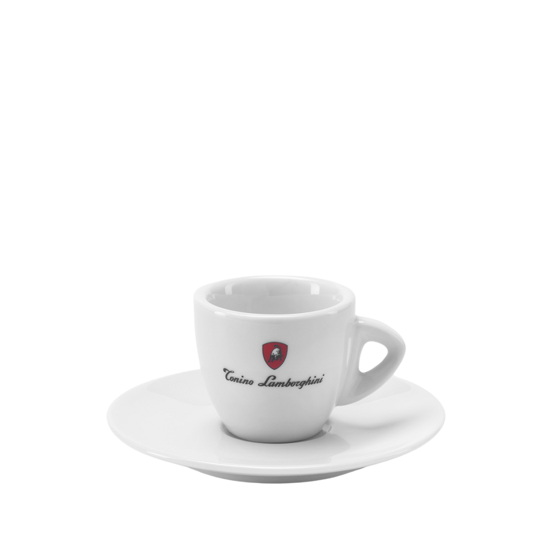 Espresso cup & saucer white