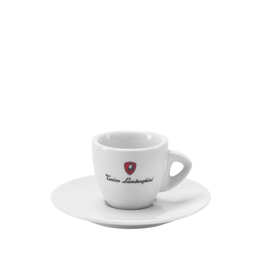 Espresso cup & saucer white